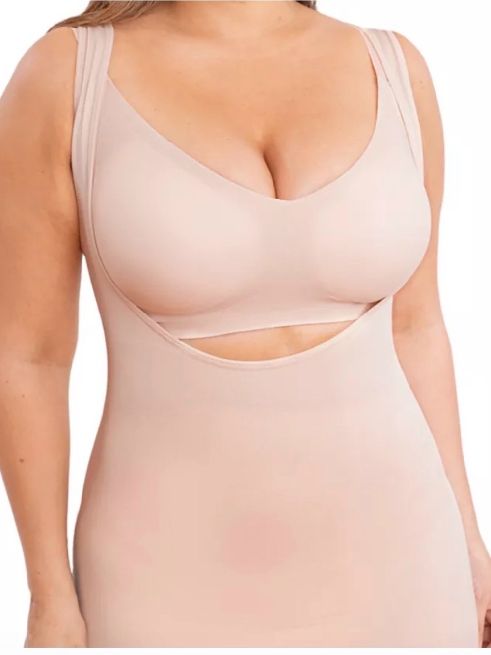 Empetua by Shapermint Open Bust Tank - Chai